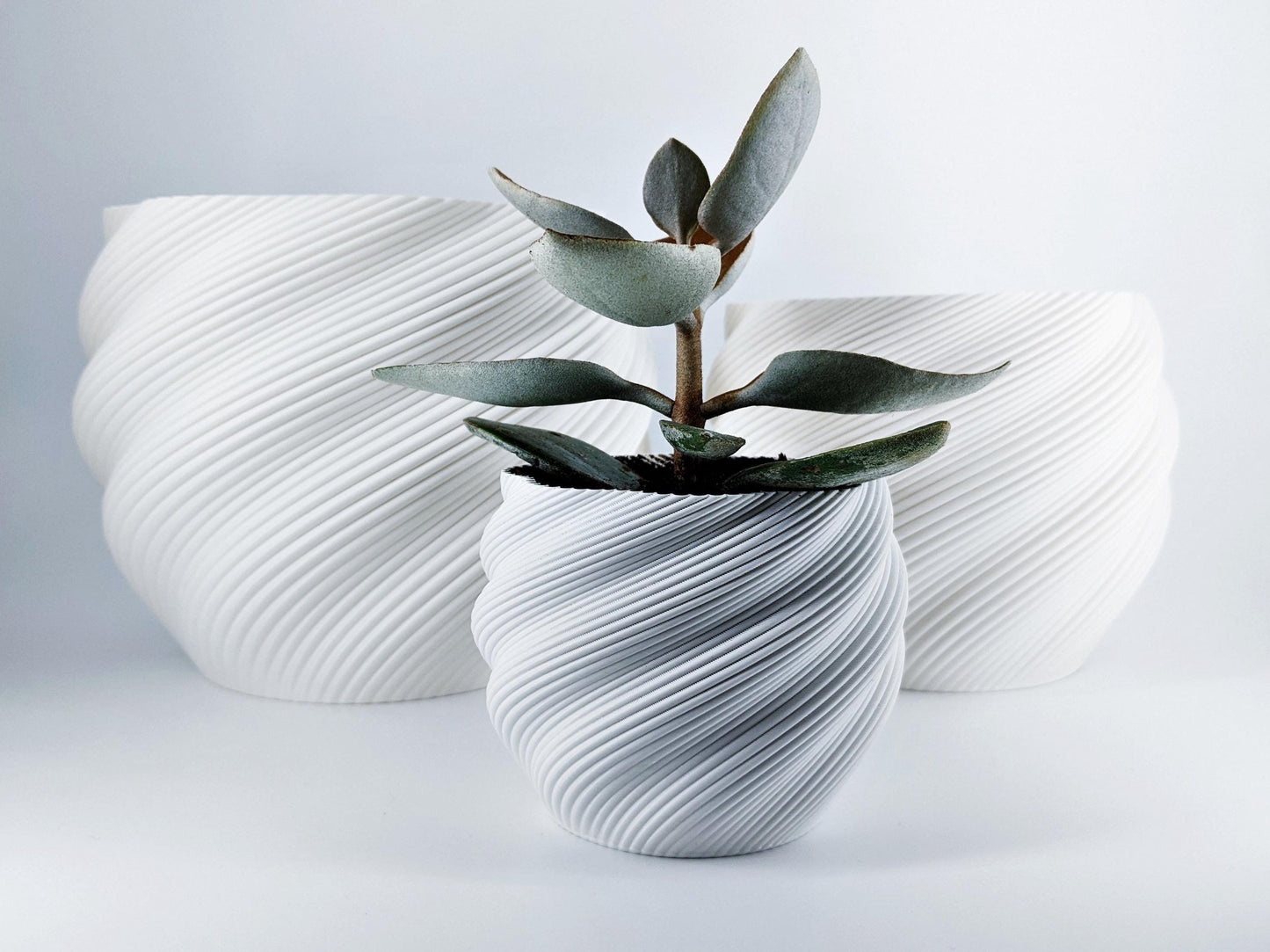 Modern 3D printed planter, Sleek Minimalist Design