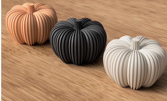 3D Printed Pumpkin Decoration, Fall Home Decor