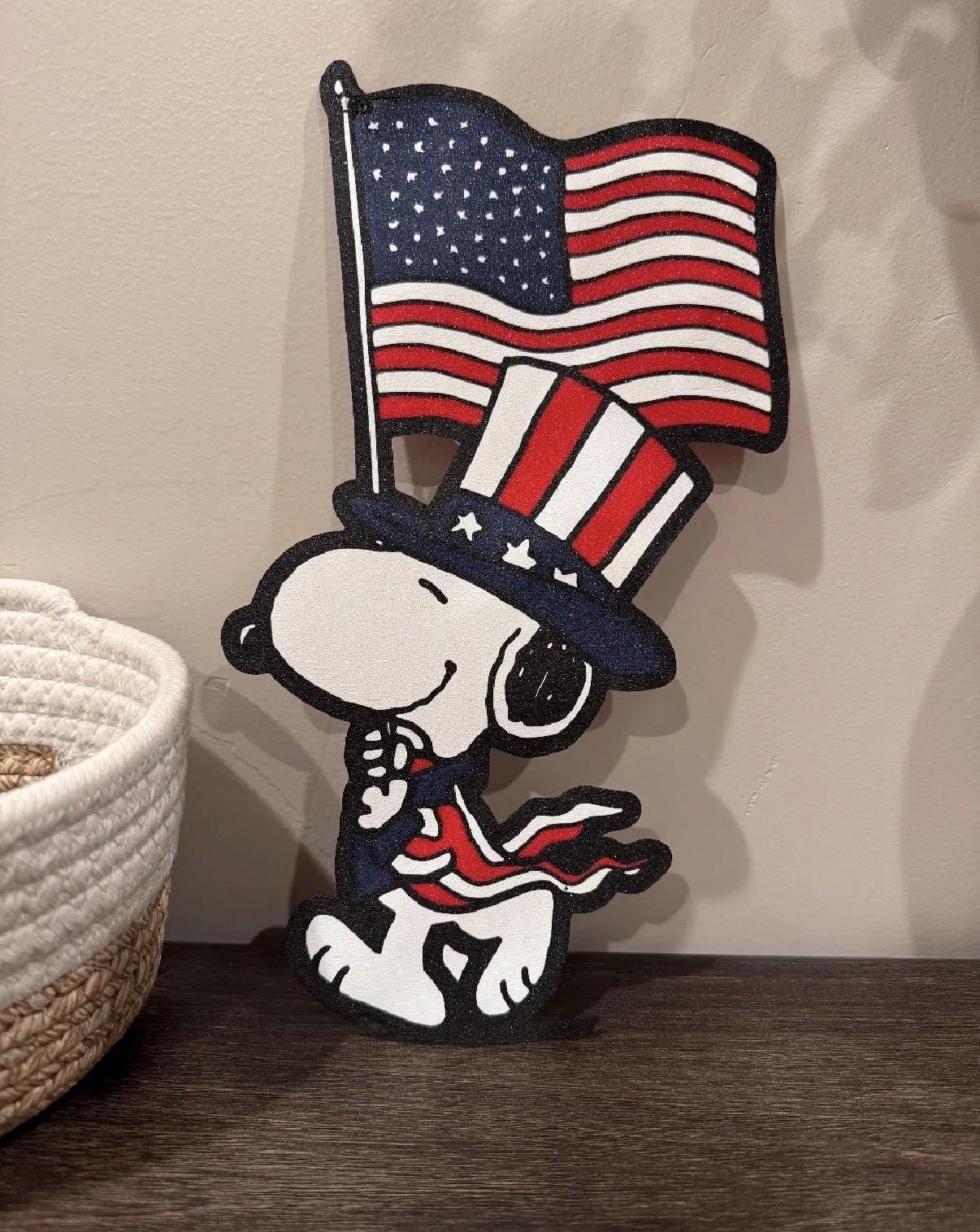 America 250 Snoopy for 4th of July
